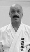 Retrato de Alain Stoll Sensei - 5º Dan Shōtō-kan Egami-Ryū